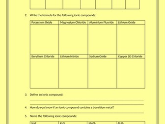 Introduction to Chemistry