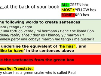 Los verbos de opiniòn