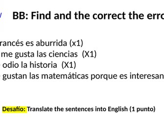 El presente de los verbos regulares en -ar