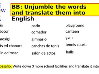 El colegio ideal y las instalaciones