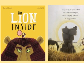 The Lion Inside Literacy Weekly Plan, Slides and Resources KS1