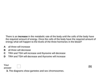 T level health/healthcare booklet endocrine