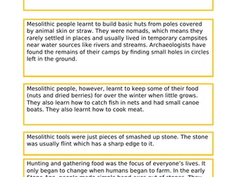 Stone Age Information Sort