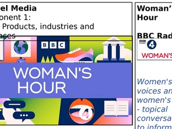Eduqas A Level Media Radio WOMAN'S HOUR (50 slides)