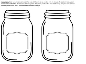 Colour Monster Emotions Activity and Display
