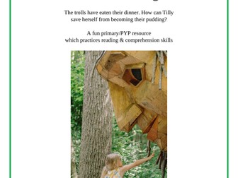 Troll Pudding Part 2: A funny reading resource about using initiative!