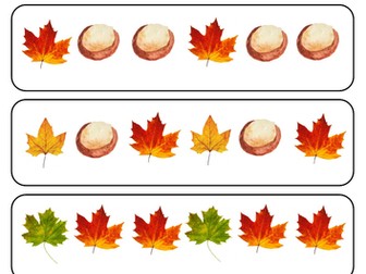 Autumn Repeating Patterns - Resource Pack