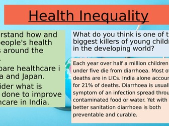 KS3 Health Inequality