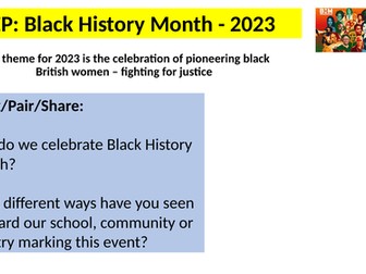 Black History Month 2023