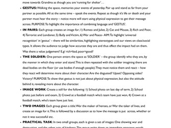 A practical introduction to: Brecht, Boal, Artaud and Stanislavski