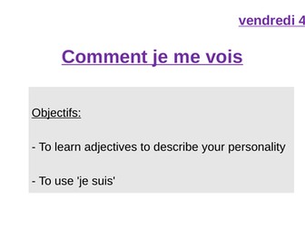 1.3 - Comment je me vois - Studio 1