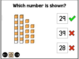 Place Value Activities to 100 PowerPoint