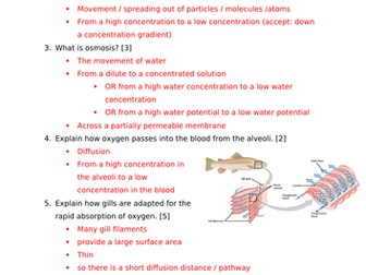 AQA Biology GCSE  Paper 1 Revision