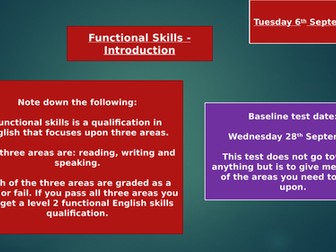 Functional Skills level 2 English