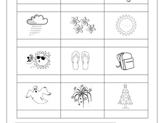 SPANISH - MONTHS AND SEASONS