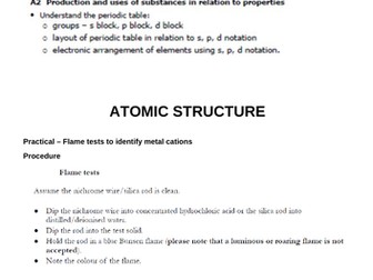 BTEC NQF L3 Applied Science Unit 1 Chem