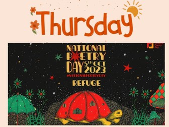 National Poetry Day 2023