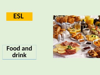 ESL Food and Drink