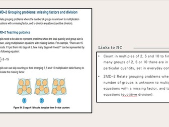 To make equal groups