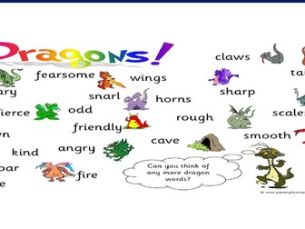 Dragon project Spanish ks2 Dragons and School