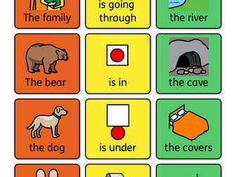 Bear Hunt Colourful Semantics
