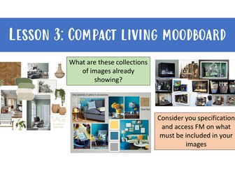 lesson 3 Compact living moodboard