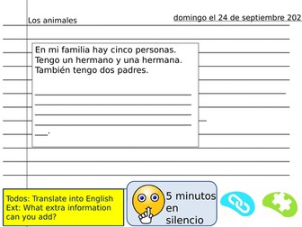 Year 7 Spanish Modulo 1