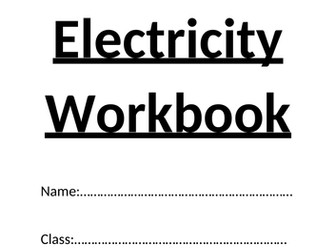 AQA P2 workbook and worksheets and end of unit test