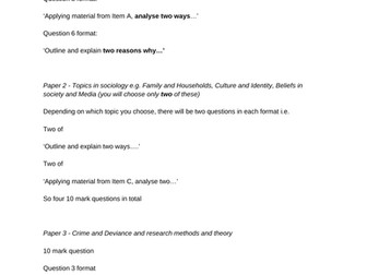 How to answer 10 mark sociology questions