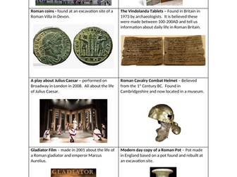 Romans Primary and Secondary Sources