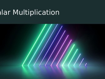 Scalar Multiplication