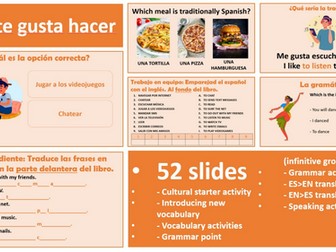 Viva 1, Module 2.1 - Qué te gusta hacer