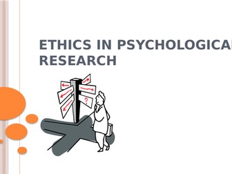 Ethics in Psychological Research