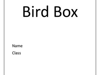 Wooden Bird Box