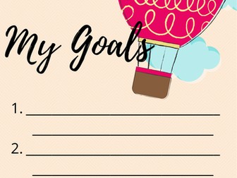 My goals