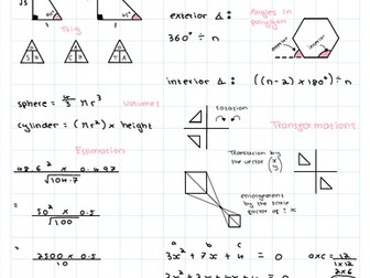 AQA Maths GCSE higher revision