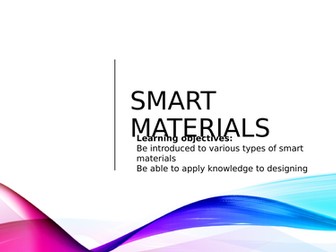 Smart Materials, Composites and Technical Textiles