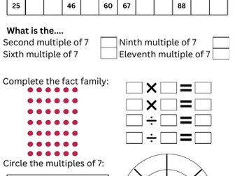 X7 Multiplication mastery