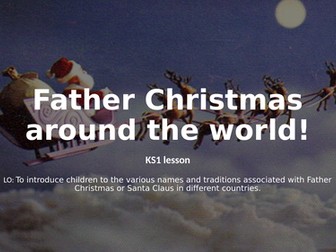 Father Christmas around the world KS1