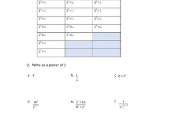 Writing and simplifying with prime number base
