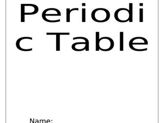whole topic periodic table