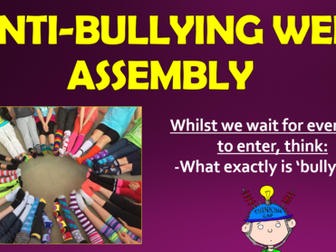 Anti-Bullying Week Assembly! (Primary)