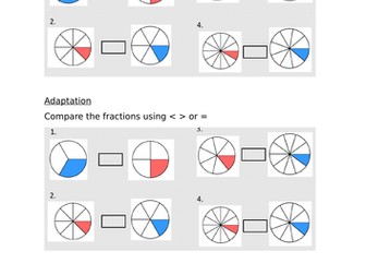 Comparing Fractions