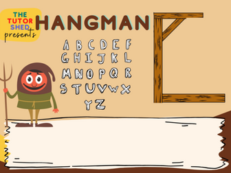 The Tutor Shed Presents - Hangman a Board Game