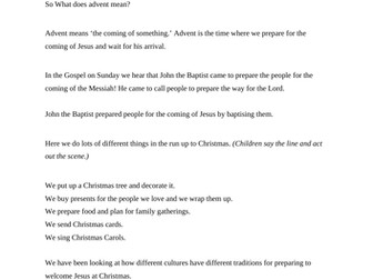 Advent assembly script