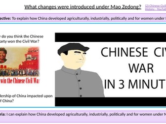 Changes under Mao - Research Lesson