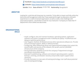 My updated Resume-My updated Resume