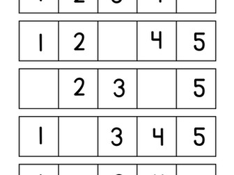 Missing Numbers within 5