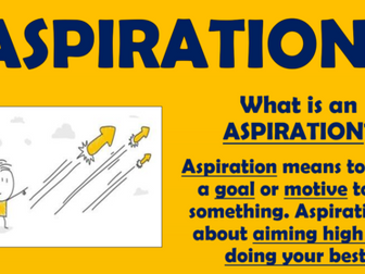 Aspiration Assembly! (Primary)