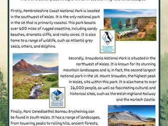 National Parks of Wales - CfW - Languages connect us